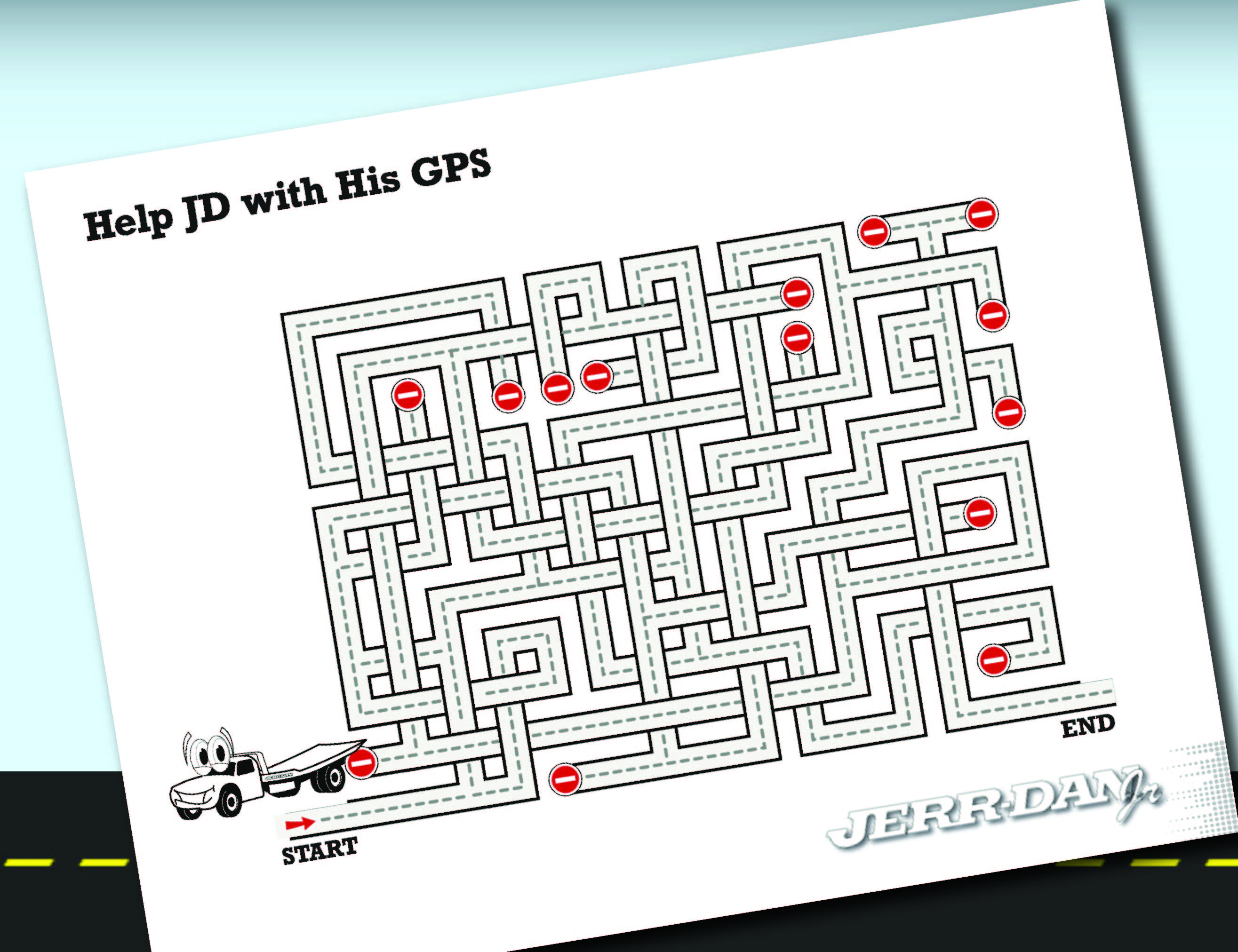 Help JD with his GPS